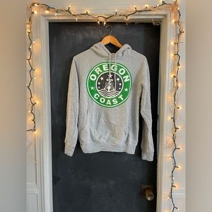 Oregon Coast Hoodie Sweatshirt, Size Small